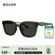 BOLON暴龍眼鏡【楊紫同款】太陽(yáng)鏡韓版方框墨鏡男女款偏光鏡防曬BL3199 C80  竹青綠