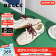 百麗（Belle）時(shí)尚復古德訓鞋女商場(chǎng)同款輕巧薄底休閑鞋E2N1DCM5預售 米白色 38 (240mm)