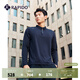 Rapido靂霹道2025年秋冬男士微磨毛休閑長(cháng)袖POLO衫CN5941E03 藏青色 XL 180/96A