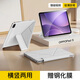 曠世神魔【贈鋼化膜】適用oppopad5保護殼磁吸平板12.1英寸2025款保護套雙面夾y折磁吸帶筆槽輕薄防彎防摔 【星河銀白】Y型磁吸-橫豎支撐-送鋼化膜 OPPO Pad5【12.1英寸】