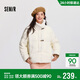 森馬（Semir）森馬羽絨服女新中式仿兔毛領(lǐng)短款保暖外套24冬新款109724113017