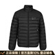 阿瑪尼（ARMANI）奢侈品男裝EA7冬季立領(lǐng)厚款羽絨服外套男裝 11700情人節禮物 黑色 L