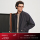 FULL MONTY【G9哈靈頓夾克】男士原色牛仔外套商務(wù)休閑上衣秋冬季 深藍色7701 52