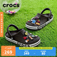 卡駱馳（CROCS）貝雅卡駱班洞洞鞋|205089 黑色/白色-066   43 (270mm)  