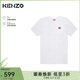 高田賢三（KENZO）禮物中性款經(jīng)典小虎頭T恤白色 FE5 5TS198 4SG 02 L