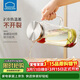 樂(lè )扣樂(lè )扣（LOCK&LOCK）涼水壺耐熱玻璃水壺泡茶檸檬水果水杯子家用大容量玻璃茶水杯1.6L