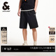 杰克·瓊斯（JACK&JONES） 夏季新款百搭潮流通勤舒適抽繩腰頭肌理感五分褲短褲22529F017
