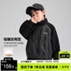 左西兒童加厚外套男童2025新款輕薄羽絨服半高領(lǐng)保暖衣潮 黑色 130