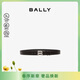 BALLY巴利男士皮帶雙面腰帶黑色寬3.56306657-110 禮物新年禮物
