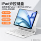 原色派 適用蘋(píng)果2026款iPadAir11英寸air8/7/6/5妙控鍵盤(pán)Pro13/12.9懸浮磁吸mini7平板第11/10代藍牙鍵盤(pán) 白色 適用iPad Air11英寸（M4/3/2）