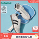 熱風(fēng)（Hotwind）女鞋軟底百搭德訓鞋春秋新款輕便透氣通勤小白鞋休閑運動(dòng)鞋 88米黑 37 235mm
