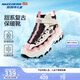 Skechers斯凱奇兒童秋冬加絨保暖棉鞋靴女童運動(dòng)休閑大棉鞋303952L