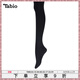 Tabio連褲襪女150D秋冬高腰不掉檔防勾黑色顯瘦打底襪日本進(jìn)口打底褲襪 純正黑 1雙 M -L（臀圍：85-98cm/身高：150-165cm）