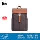 ITOPORCINI BACKPACK系列 商務(wù)旅行電腦包女雙肩包暮棕20L女神節