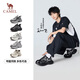 駱駝（CAMEL）老爹鞋男款銀月舒適厚底增高休閑鞋 L24A283742AM 黑/銀 42 