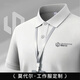 月洛嬋夏季新款莫代爾polo衫定制印logo企業(yè)團隊4S店銷(xiāo)售商務(wù)工作服T恤 男女同款「200g抗菌絲光莫代爾」銀灰 XL
