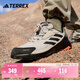 adidas ANYLANDER R.RDY防水防滑戶(hù)外徒步運動(dòng)鞋男阿迪達斯TERREX   淺褐/黑色/半沖擊橙   42