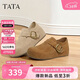 他她（TATA）/他她2026春勃肯鞋女時(shí)尚百搭鞋新款4XN04AM6 棕黃 37