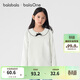 巴拉巴拉balaone女童長(cháng)袖t恤兒童2025秋甜美娃娃領(lǐng)內搭上衣萌208325100001