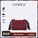 COOGI包包女款輕奢品牌女士單肩包女斜挎包女情人節生日禮物送女友老婆 酒紅色