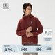 KOLON SPORT/可隆戶(hù)外軟殼衣 男士防風(fēng)透濕GTX抓絨連帽夾克 LHWJ5WN087-DN 深棕色 L 175/96A