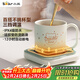 小熊（Bear）加熱杯墊陶瓷杯恒溫杯墊 電熱杯墊辦公室家用保溫杯墊 可調溫防水牛奶神器DRBD-C25D1 