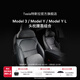 特斯拉（Tesla）官方 Model 3/Model Y/Model Y L 頭枕腰靠組合套裝枕頭靠墊頸枕 頭枕*1+腰靠*1