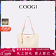 COOGI包包女款輕奢侈女士包單肩托特包生日婦女情人節禮物送女友老婆 粉色