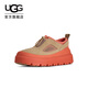 UGG夏季新款男女同款厚底網(wǎng)面款抽繩休閑鞋1174995MBRG|芥菜籽色41