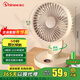 賽億風(fēng)寶充電定時(shí)USB小風(fēng)扇空氣循環(huán)家用風(fēng)扇臺掛電風(fēng)扇戶(hù)外便攜輕音換氣搖頭扇床頭辦公室桌面小電扇