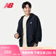 NEW BALANCE 外套男款休閑百搭戶(hù)外時(shí)尚舒適潮流衛衣MJ41501 BK 2XL