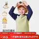 Classic Teddy兒童加絨打底衫男女童長(cháng)袖T恤中童冬裝半高領(lǐng)加厚保暖衣 嫩綠 140