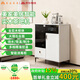 美家美居茶吧機辦公室家用2026奶油風(fēng)全自動(dòng)實(shí)木茶吧機一體柜飲水機消毒家用高端客廳用2026年新款餐邊柜制冷熱 雙柜消毒款+白色臺面+白色柜體 制冷制熱型