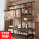 晾衣架落地家用室內掛衣架多功能涼衣架簡(jiǎn)易可移動(dòng)衣帽架2025新款 【雙桿雙層】經(jīng)典白-1.5米+萬(wàn)向輪