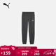 彪馬PUMA 加絨保暖加厚運動(dòng)長(cháng)褲男女新款冬季休閑針織褲 691017