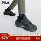 斐樂(lè )（FILA）蕨草鞋FERN男鞋戶(hù)外老爹鞋休閑鞋時(shí)尚舒適運動(dòng)鞋 陰影灰/黑-DB 42