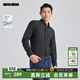利郎四面彈襯衫男長(cháng)袖修身版春季25新款純色舒適錦氨彈力男士襯衫 黑色（G5CZC0031S） 42