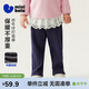 迷你巴拉（minibala）【內里加絨】女童寶寶打底褲冬季親膚保暖仿牛仔褲子