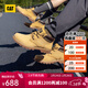 卡特（CAT）中幫大黃靴馬丁靴男鞋經(jīng)典款牛皮戶(hù)外透氣工裝靴子男Ealing2.0 黃色P110973 42