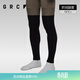 GRC桀驁無(wú)盡秋冬新款TECH抓絨保暖護腿公路自行車(chē)騎行腿套男女款 黑色 M