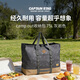CAPTAIN STAGcamp out收納包 75L（灰巖） 灰巖