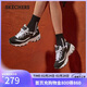 斯凱奇（Skechers）新年禮物女鞋冬季厚底老爹鞋百搭軟底舒適外穿運動(dòng)鞋11959