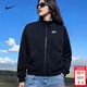 耐克（NIKE）女裝 2026春季新款休閑時(shí)尚出行上衣跑步運動(dòng)寬松舒適針織夾克 熱售/黑色立領(lǐng)簡(jiǎn)約/曬圖退10 /建議拍小一碼 L (165/88A)