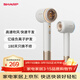夏普家用吹風(fēng)機大功率負離子電吹風(fēng)低噪音護發(fā)高速風(fēng)干不傷發(fā)禮物女朋友升級款I(lǐng)B-RP47C-C