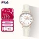 斐樂(lè )（FILA）新年禮物手表女款初高中生女學(xué)生手表送女孩雙歷考試手表6739-101