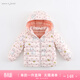 MARC&JANIE馬克珍妮童裝兒童冬裝男女童超輕羽絨服寶寶羽絨外套201889 可愛(ài)貓咪 110 5歲