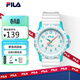 斐樂(lè )（FILA）潮流休閑學(xué)生表石英手表百分表防水男女士手表學(xué)生考試表6673-006