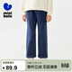 迷你巴拉女童褲子春新品寶寶甜美喇叭彈力長(cháng)褲【軟牛仔】