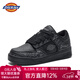 Dickies男士板鞋腰果花復古百搭休閑運動(dòng)鞋時(shí)尚潮流男鞋 黑色    41   