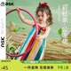 ASK JUNIOR兒童連衣裙女童夏款透氣彩虹滿(mǎn)印吊帶公主裙小童嬰幼裙子 花色